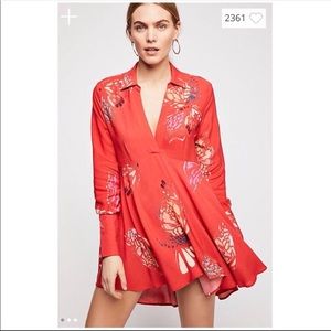 Free People Field of Butterflies Tunic